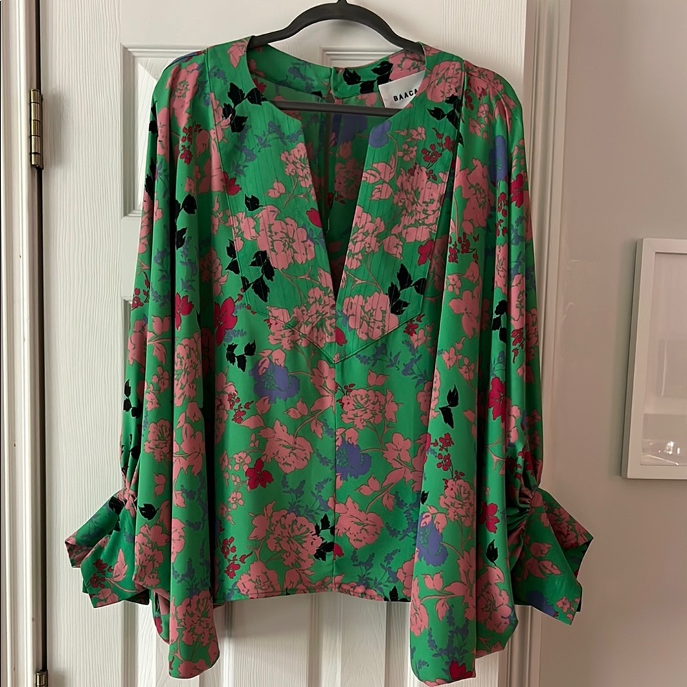 Trapunto blouse